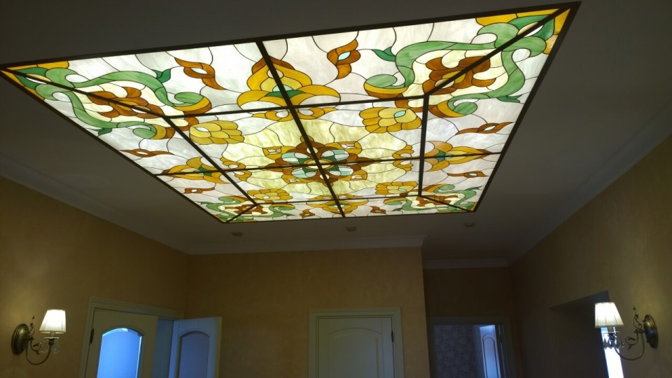 Заказать световой потолок с фотопечатью в г. Пуксоозеро